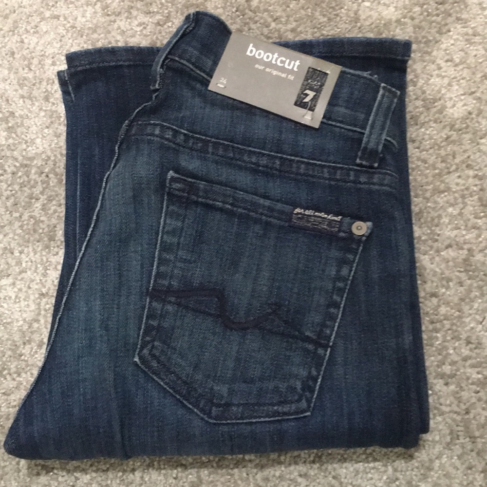 7 For All Mankind Bootcut Jeans sz 24